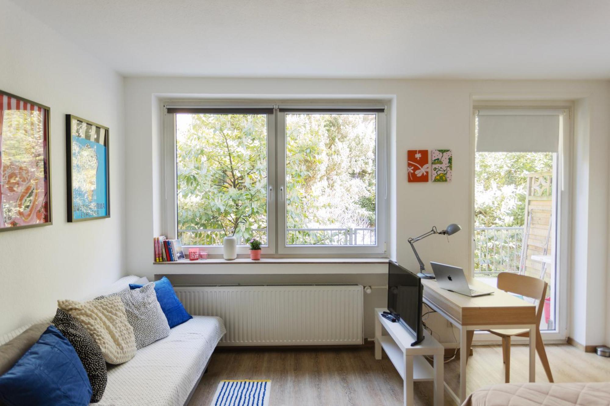 Central Apartment With Terrace And A Free Parking Duisburg Eksteriør bilde